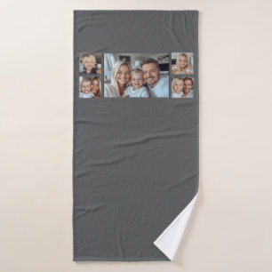 Badehandtuch mit 5 Fotos erstellen Bath Towel