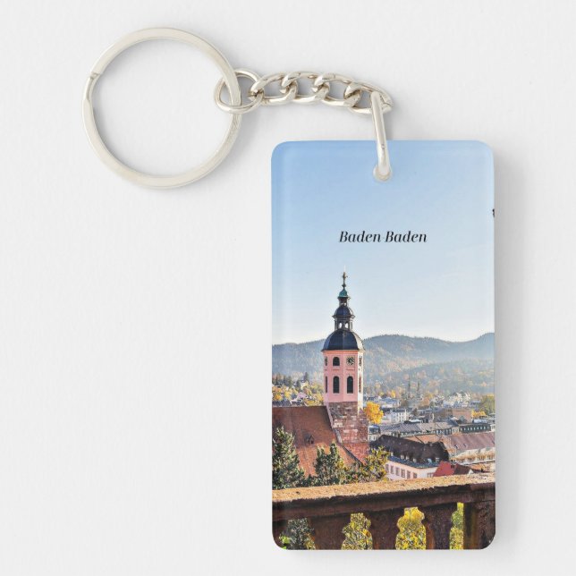 Baden-Baden, Allemagne, paysage pittoresque (Devant)