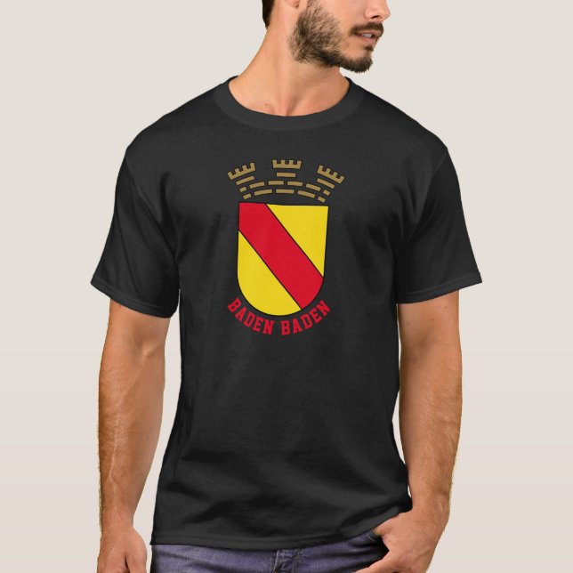 Baden Baden coat of arms - GERMANY T-Shirt (Front)