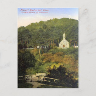 Baden bei Wien, Cholera-Kapelle im Helenental Postcard