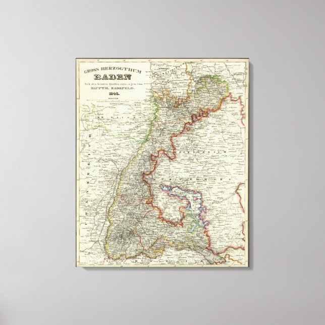 Baden, Germany Canvas Print (Front)