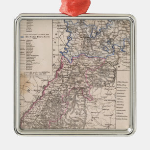 Baden, Germany Metal Ornament