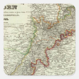 Baden, Germany Square Sticker