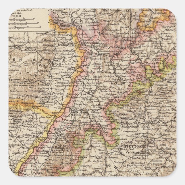 Baden Square Sticker (Front)