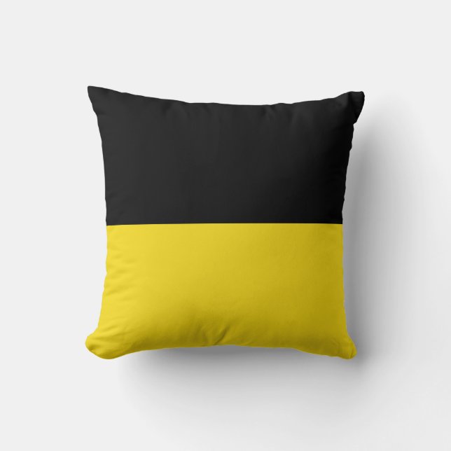 Baden Württemberg Flag (German State) Throw Pillow (Front)