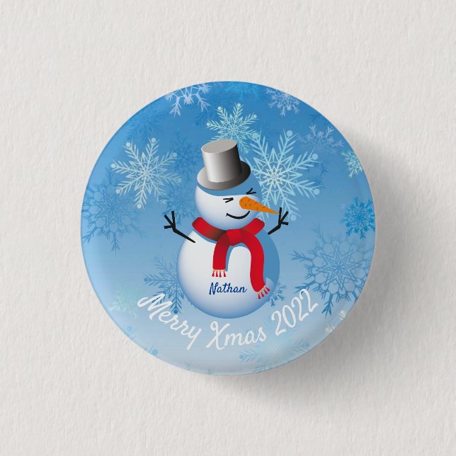 Badge 1 Inch Round Button (Front)