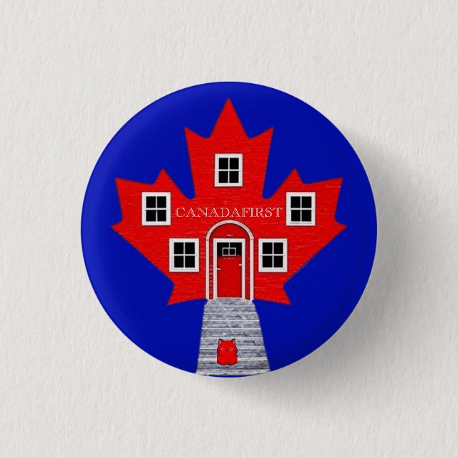 badge 1 inch round button (Front)