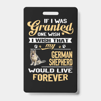 Badge 1 Si on m'accordait un vœu je souhaite que mon all