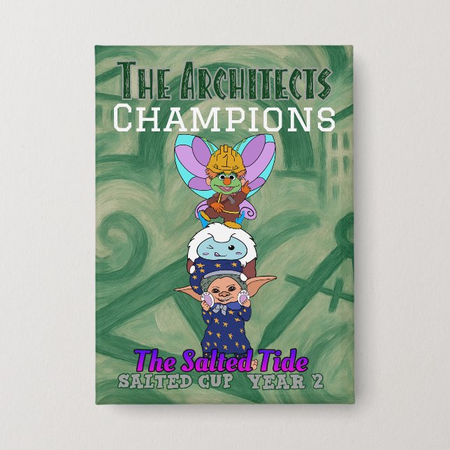 Badge 2025 Salted Cup Championship Button (Recto)