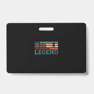 Badge 29.Papa L'Homme Le Mythe La Légende Courante