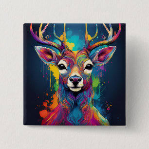 badge 2 inch square button