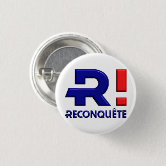 Badge 32 mm, Membre Pionnier de Reconquête