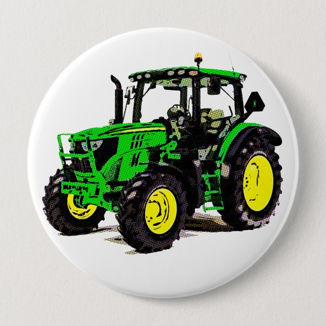 Badge 4 Inch Round Button (Front)