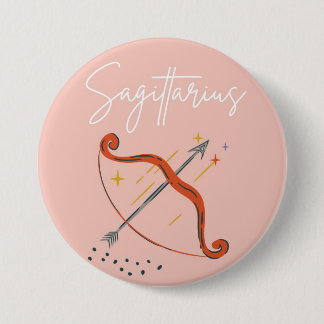 Badge à bouton Sagittaire