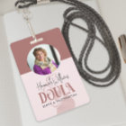 Accoucheuse Photo Doula Rose Gold et Rose Pâle