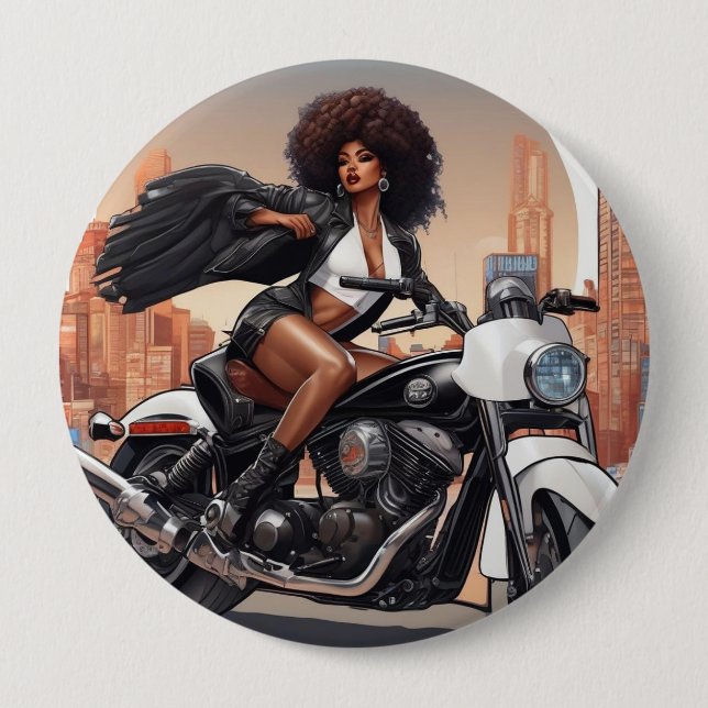 badge afro (Devant)