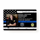 Agent de police photo personnalisée Code d'applica