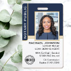 Agent de signature de prêt public notaire ID Blue 