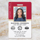 Agent de signature notarié ID Or Rouge Style Class
