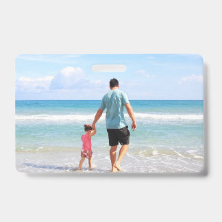 Badge Ajouter votre propre photo et/ou texte