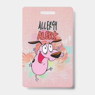 Badge Alerte allergique