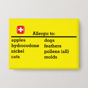 Badge Allergies