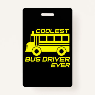 Badge amour conducteur de bus scolaire conducteur de bus