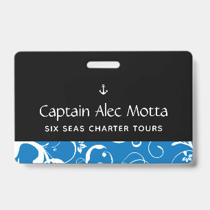 Badge Ancre maritime Pro Damas