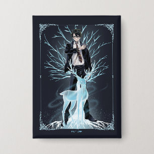 Badge Anime HARRY POTTER™ Stag Patronus