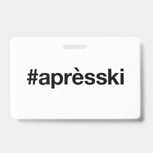 Badge Après-ski