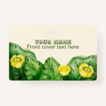 aquarelle de nénuphar jaune