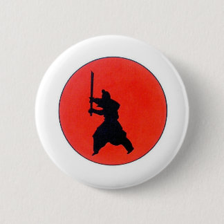 Badge Arrondi Japonais Bushido 6 Cm