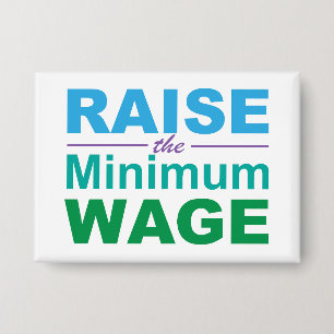 Badge Augmenter le salaire minimum