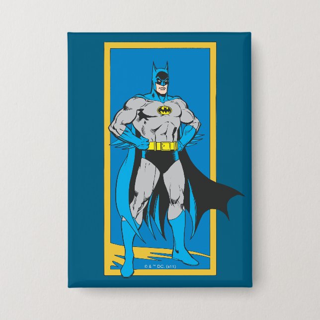 Badge Avec Agrafe Batman Stands 2 (Recto)