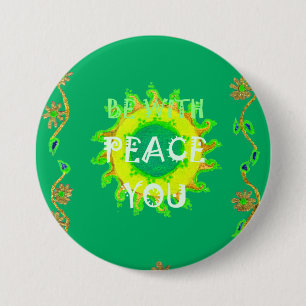 Badge Avec Agrafe Soyez avec vous