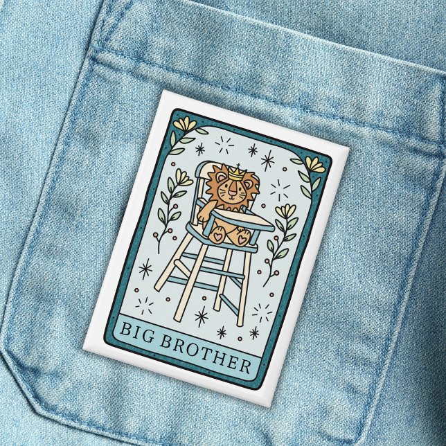 Badge Baby shower Tarot Big Brother (Créateur téléchargé)