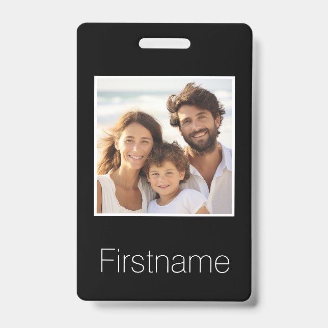 Badge Bagage avec identification de nom personnalisé (Avant)