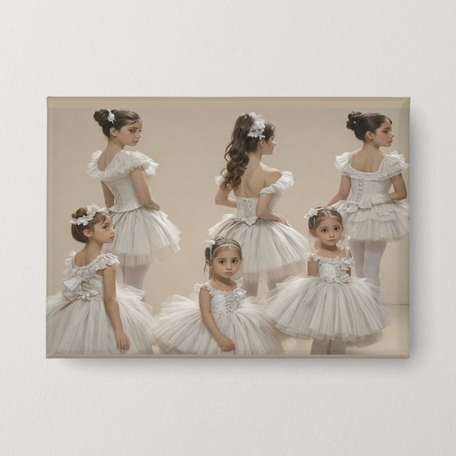Badge Bailarinas románticas (Recto)