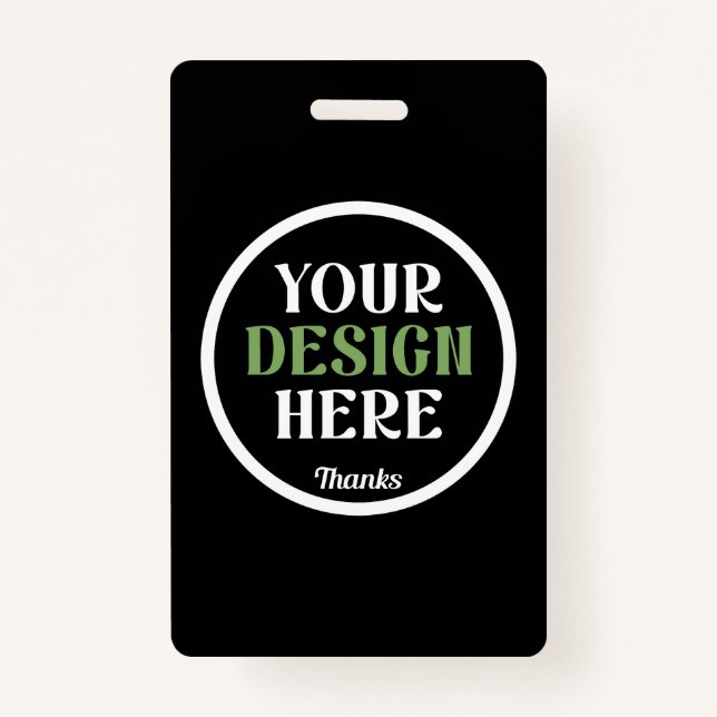 Badge baiser personnalisé, unique, élégant et minimalist (Devant)