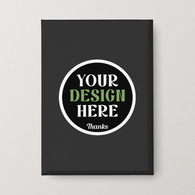 Badge baiser personnalisé, unique, élégant et minimalist (Recto)