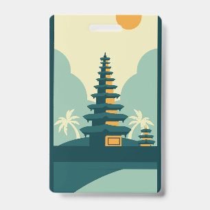 Badge Bali Indonésie