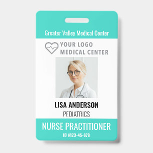 Badge Balise d'identification personnalisée - Hôpital No