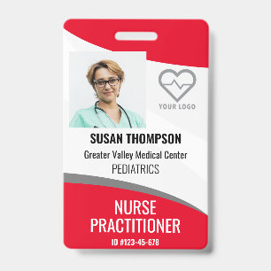 Badge Balise d'identification personnalisée - Hôpital No