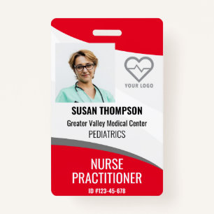 Badge Balise d'identification personnalisée - Hôpital No