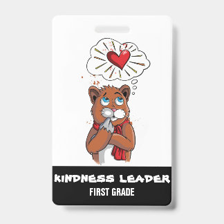 Badge Balise d'insigne de la passe de Kindness Leader En