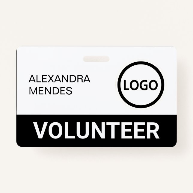 Badge Balise volontaire personnalisée Lanyard Event Team (Devant)