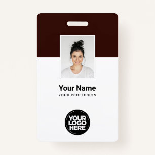 Badge Balises de nom d'employé personnalisé