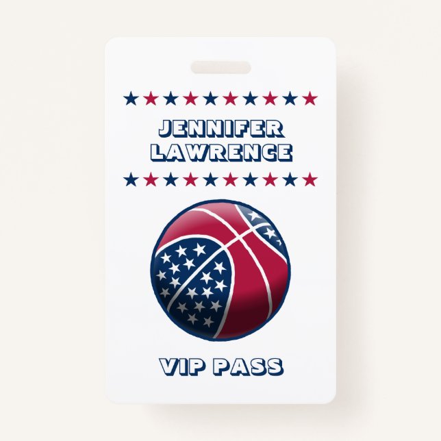 Badge Basket 4 juillet (Devant)