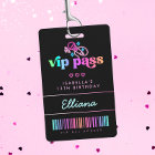 Billet VIP Anniversaire Karaoke Neon Glow Fête Per