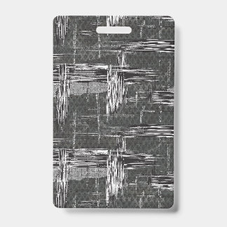 Badge Black White Abstract Art Interior Design Texture